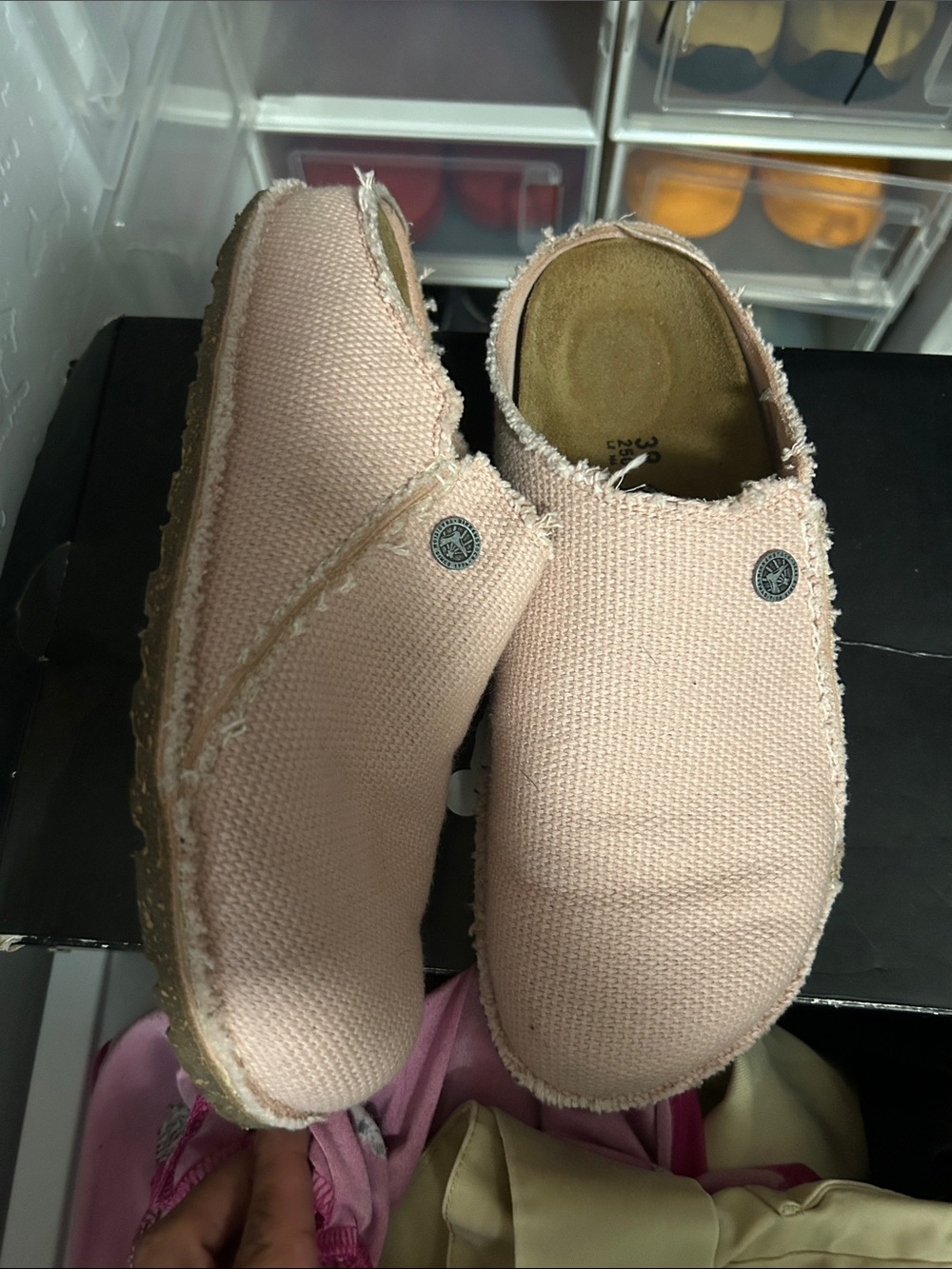 Birkenstock pink clogs size 39 - Picture 2 of 3
